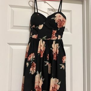 Dress with flowers